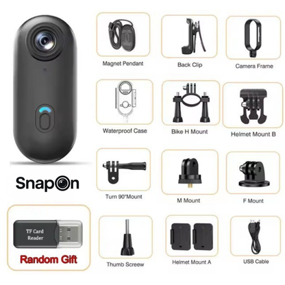 SnapOn™ - The #1 Thumb-sized POV Camera