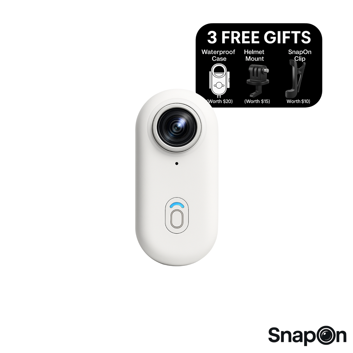 SnapOn™ - The #1 Thumb-sized POV Camera